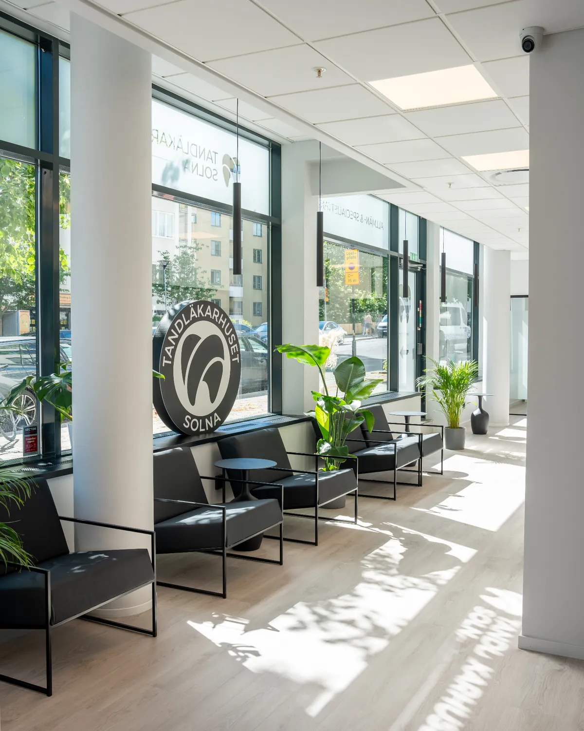 Tandläkarhuset Solna klinikinteriör